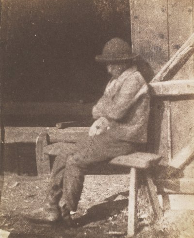 Seated Lad by Calvert Jones