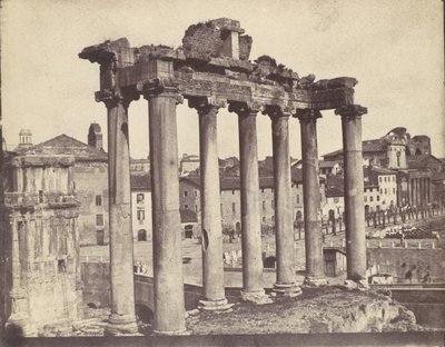 Temple of Concord, Rome by Calvert Jones