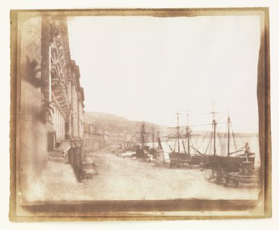 A View Along the Marina Waterfront at Messina by Calvert Richard Jones