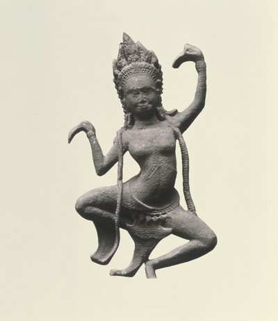 A Dancing Apsaras (detail) by Cambodian Cambodian