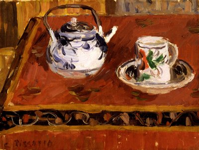 Still Life, Cup and Teapot, 1899 by Camille Jacob Pissarro