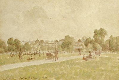 Regents Park, London by Camille Jacob Pissarro