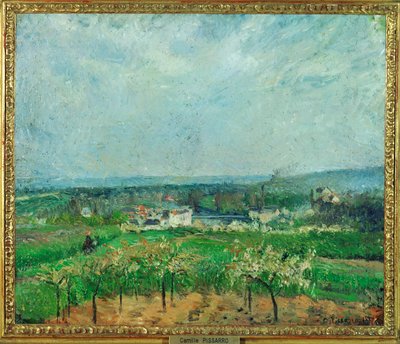 Landscape at Pontoise by Camille Pissarro