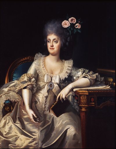 Portrait of Mary Carolina of Austria by Camillo Landini