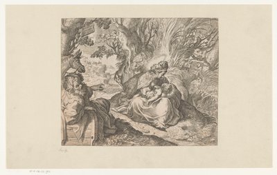Rest on the Flight into Egypt by Camillo Procaccini