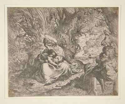 Rest on the Flight into Egypt by Camillo Procaccini