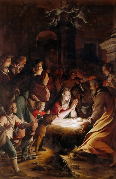 The Adoration of the Shepherds by Camillo Procaccini