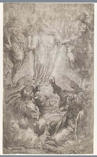 Transfiguration of Christ on Mount Tabor by Camillo Procaccini
