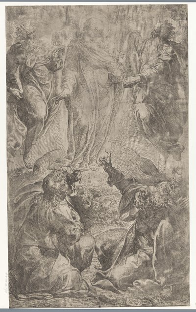 The Transfiguration of Christ on Mount Tabor by Camillo Procaccini