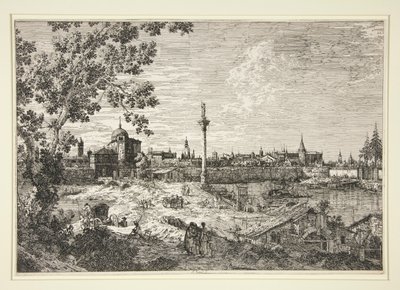 Imaginary View of Padua, from the series Vedute (Views) by Canaletto (Giovanni Antonio Canal)