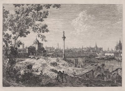 Imaginary View of Padua, from the series Views by Canaletto (Giovanni Antonio Canal)