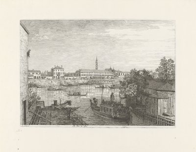 Landing Place at Dolo by Canaletto