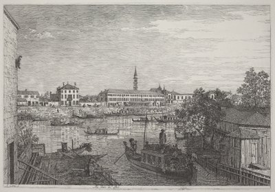 At the Gates of Dolo by Canaletto