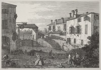 The Doors of Dolo by Canaletto
