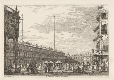 Piazza San Marco by Canaletto
