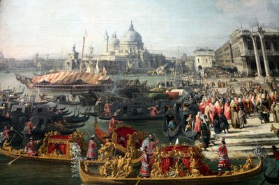 Reception of the French Ambassador in Venice by Canaletto