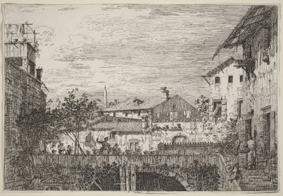 The Terrace by Canaletto