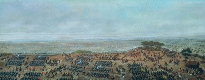 Pasaje del Ayui por el Paso Ayala, from the Paintings Depicting the Triple Alliance War by Candido Lopez