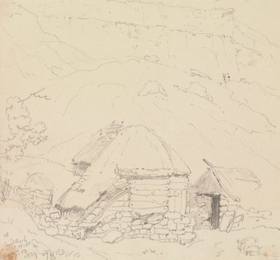 At Sandrock, Isle of Wight, 13 August 1829 by Capt. Thomas Hastings