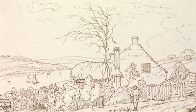 Between West Cowes and Newport, 20 February 1826 by Capt. Thomas Hastings