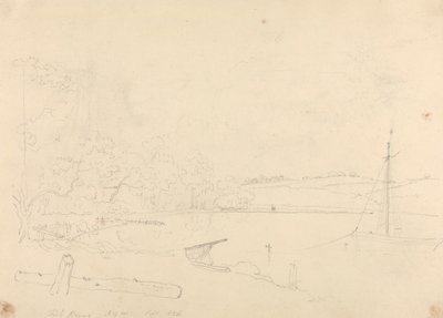 Fish House, Isle of Wight, September 1826 by Capt. Thomas Hastings