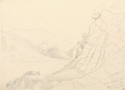 From Anglers Rock, Ennerdale Lake, 10 May 1836 by Capt. Thomas Hastings