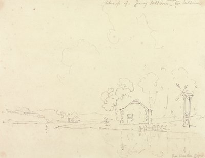From Beaulieu River, Hampshire by Capt. Thomas Hastings