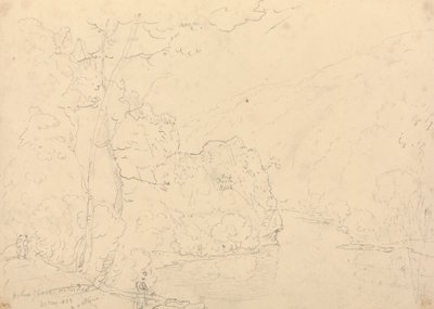 Holne Chase on the Dart, 30 May 1833 by Capt. Thomas Hastings