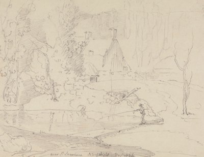 Near Saint Lawrence, Isle of Wight, December 1826 by Capt. Thomas Hastings