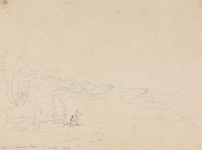 Near Saint Lawrence Station, Isle of Wight by Capt. Thomas Hastings