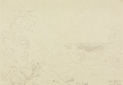 Near Swainstone, Isle of Wight, August 1829 by Capt. Thomas Hastings