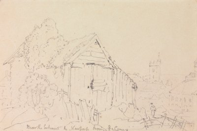 Near the Entrance to Newport from East Cowes by Capt. Thomas Hastings