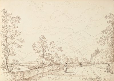 On the Killarney Road Leading to Ross Castle, 4 September 1841 by Capt. Thomas Hastings