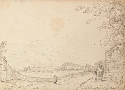 On the Killarney Road Leading to Ross Castle, 4 September 1841 by Capt. Thomas Hastings