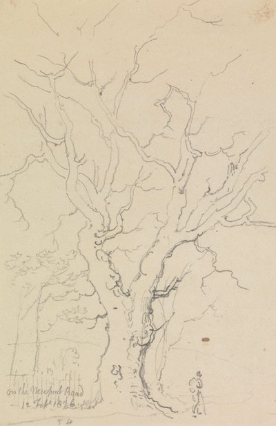 On the Newport Road, 12 February 1826 by Capt. Thomas Hastings