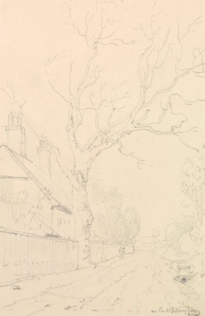 On the Whippingham Road, Isle of Wight by Capt. Thomas Hastings