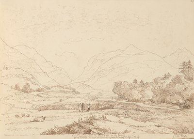 River Laune from the High Road from Killarney & Aghadoe, 6 September 1841 by Capt. Thomas Hastings