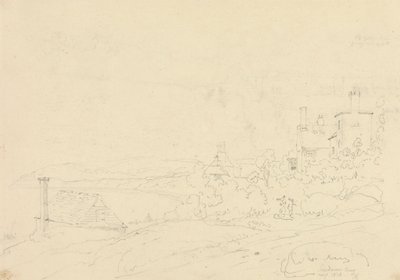 Sandown Bay, Isle of Wight, August 1828 by Capt. Thomas Hastings