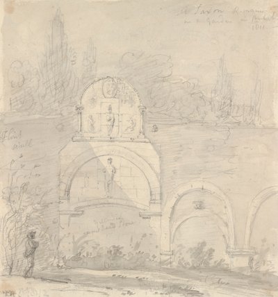 Saxon Remains in a Garden in Canterbury by Capt. Thomas Hastings