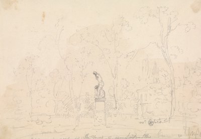 Statue of Cain and Abel in the Forest near Leytonstone by Capt. Thomas Hastings