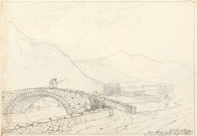The Bowder Stone, Jaws of Borrowdale, Saturday 27 June 1835 by Capt. Thomas Hastings