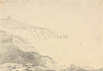 The Needles and Lighthouse, Isle of Wight by Capt. Thomas Hastings