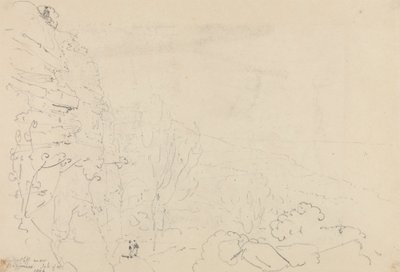 Undercliff near Saint Lawrence, Isle of Wight by Capt. Thomas Hastings