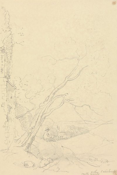 Within Carisbrooke Castle Grounds, Isle of Wight by Capt. Thomas Hastings