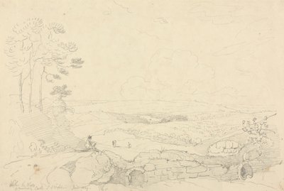 Within the Walls of Carisbrooke Castle, Isle of Wight, June 1829 by Capt. Thomas Hastings