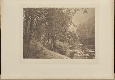 The Path Over the First Brae, Dove Dale by Captain George Bankart
