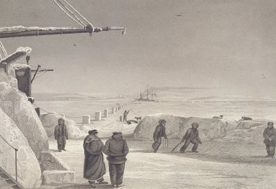 Situation of H.M. Ships Fury and Hecla at Igloolik, 1822-23, from 