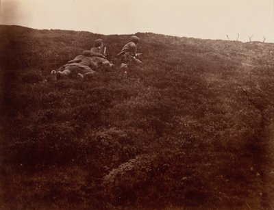Horace and Edward Stalking Stags by Captain Horatio Ross