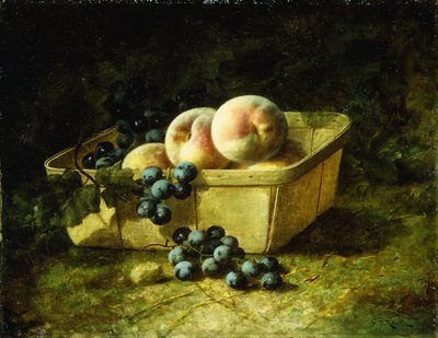 Peaches and Grapes by Carducius Plantagenet Ream