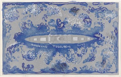 Design for a Vignette for the Royal Packet Navigation Company by Carel Adolph Lion Cachet